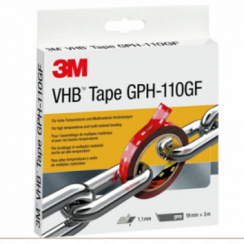 GPH-110GF - VHB Tape, Double Sided, 19mm x 3m, Grey