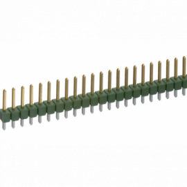 5-826629-0 - AMPMODU Mod II Straight Male PCB Header, Through Hole, 1 Rows, 50 Contacts, 2.54mm Pitch, TE Connectivity