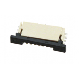 84952-6 - FPC Connector, 6 Poles, 200V, 1A, Right Angle, TE Connectivity - AMP
