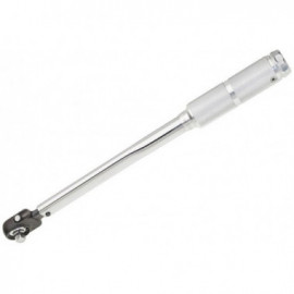 Knurl Grip 10-50 in-lbs Micrometer Adjustable Fixed Square Drive Torque Wrench