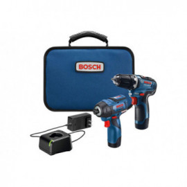Bosch 12V Max 2-Tool Combo Kit (Bosch PS42 & Bosch GSR12V-300), w/ (2) 2.0Ah Battery