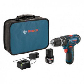 Bosch 12V Max Hammer Drill Kit w/ (2) 2.0Ah Batteries