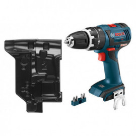 Bosch 18V Brushless Compact Tough Hammer Drill Driver w/ Insert Tray for L-Boxx Carrying Case, Bare Tool