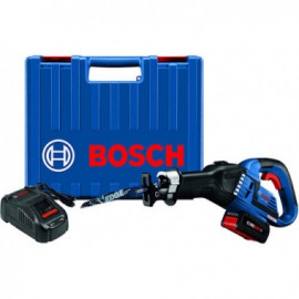 Bosch 18V Brushless 1-1/4'' Multi-Grip Reciprocating Saw Kit w/ (1) CORE18V 8.0 Ah Performance Battery