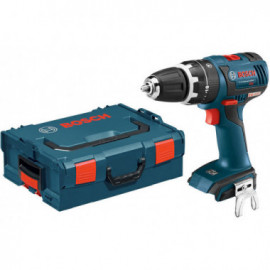 Bosch 18V Brushless Compact Tough Hammer Drill Driver w/ L-Boxx Carrying Case, Bare Tool
